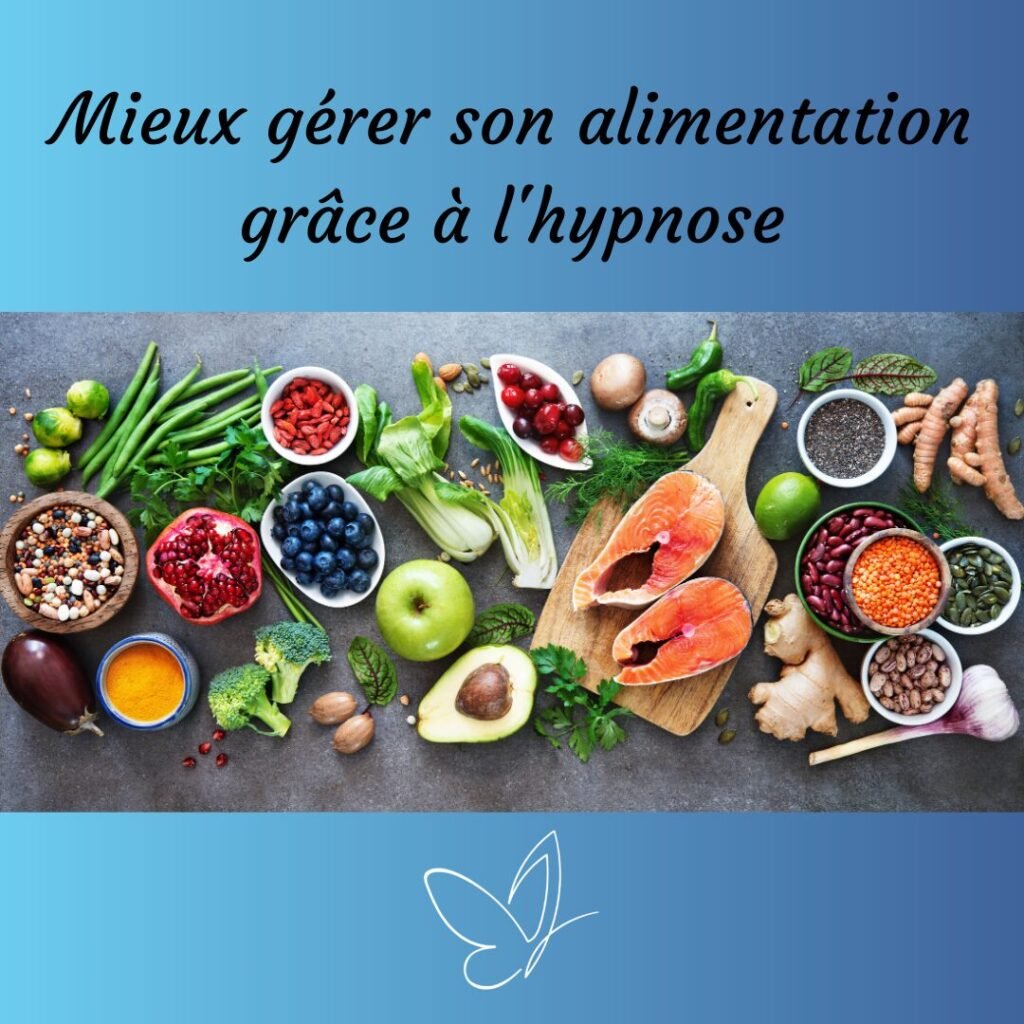 alimentation équilibre perte de poids avec l'hypnose